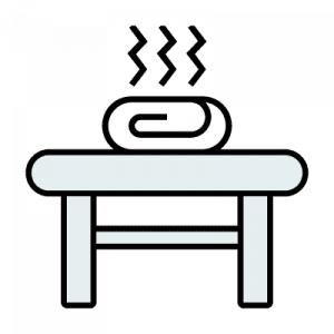 Illustration de chauffage sur une table